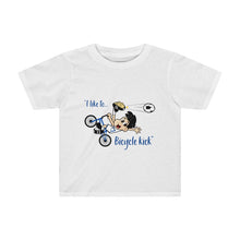 Load image into Gallery viewer, I Like to Bicycle Toddler Kids Tee
