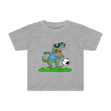 Load image into Gallery viewer, T-Rex with Glasses Toddler Kids Tee
