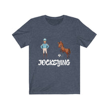 Load image into Gallery viewer, Jockeying Unisex Jersey Short Sleeve Tee
