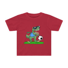 Load image into Gallery viewer, T-Rex with Glasses Toddler Kids Tee
