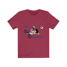 Load image into Gallery viewer, &quot;I Like to Bicycle Kick&quot; Unisex Jersey Short Sleeve Tee
