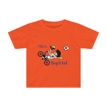 Load image into Gallery viewer, I Like to Bicycle Toddler Kids Tee
