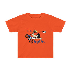 I Like to Bicycle Toddler Kids Tee