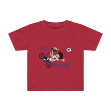 Load image into Gallery viewer, I Like to Bicycle Toddler Kids Tee
