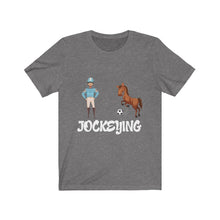 Load image into Gallery viewer, Jockeying Unisex Jersey Short Sleeve Tee
