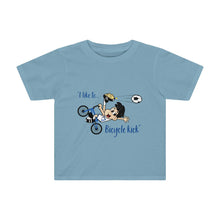 Load image into Gallery viewer, I Like to Bicycle Toddler Kids Tee
