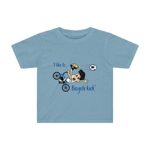 I Like to Bicycle Toddler Kids Tee