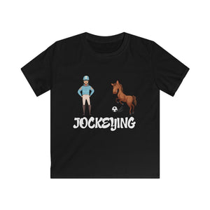 Jockeying Kids Softstyle Tee