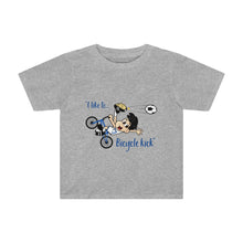 Load image into Gallery viewer, I Like to Bicycle Toddler Kids Tee
