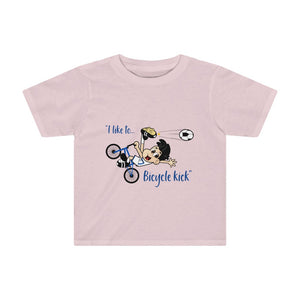 I Like to Bicycle Toddler Kids Tee