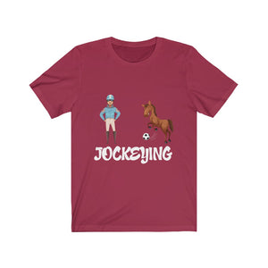 Jockeying Unisex Jersey Short Sleeve Tee