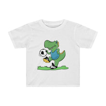 Load image into Gallery viewer, T-Rex Soccer Player Toddler Kids Tee
