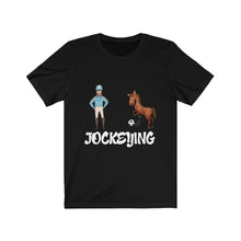 Load image into Gallery viewer, Jockeying Unisex Jersey Short Sleeve Tee
