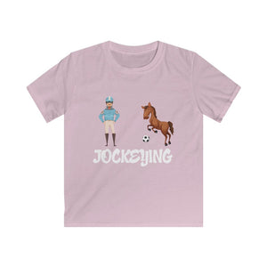 Jockeying Kids Softstyle Tee