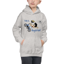 Load image into Gallery viewer, I like to Bicycle Kick Kids Hoodie
